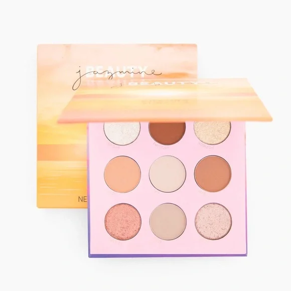 NWT Jazmine Beauty Chasing Sunsets Eyeshadow Palette - Picture 2 of 2
